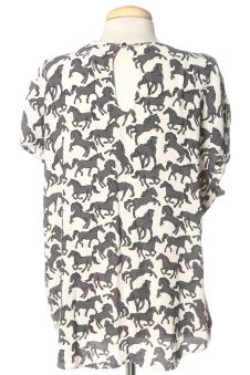 Blusa a maniche corte 46 H&M