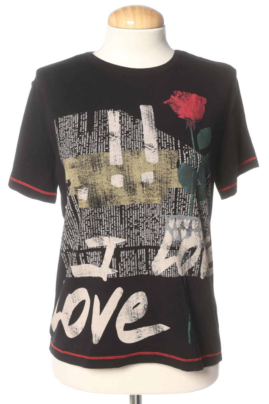 Maglietta de Desigual de la talla L, de color stampato