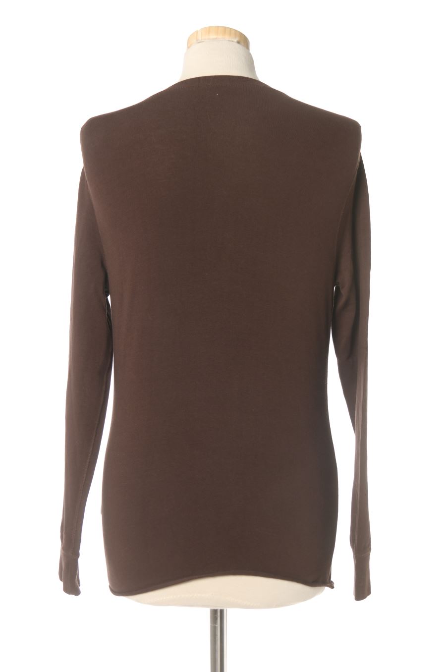 T-shirt à manches longues Polo Ralph Lauren de la taille S, de couleur marron