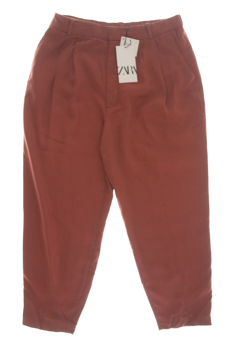 Pantalones de Zara de la talla L, de color rosa
