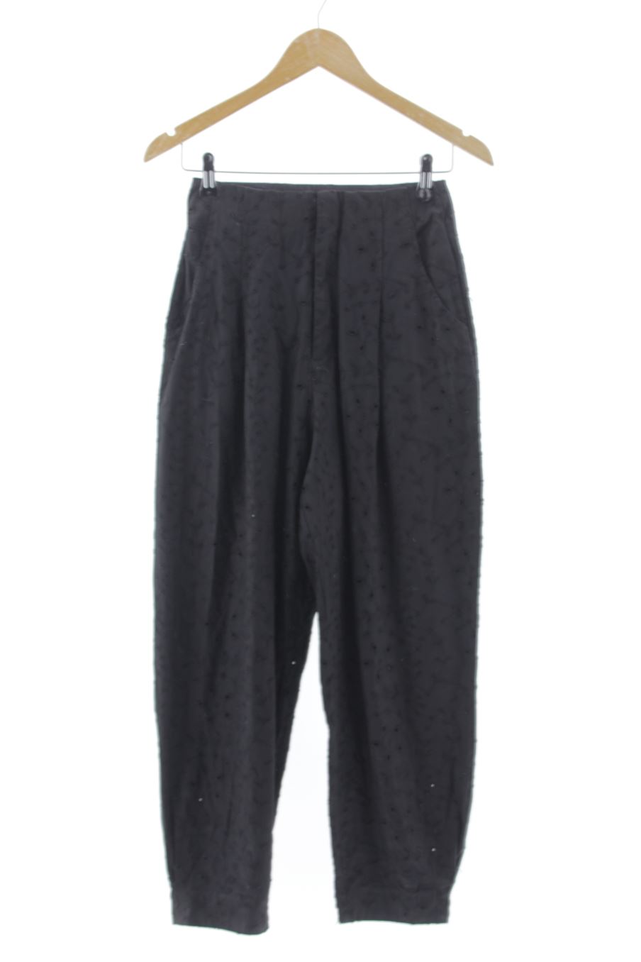 Pantalon Zara de la taille XS, de couleur noir