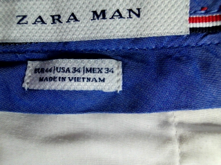 Pantalón corto de Zara de la talla 44
