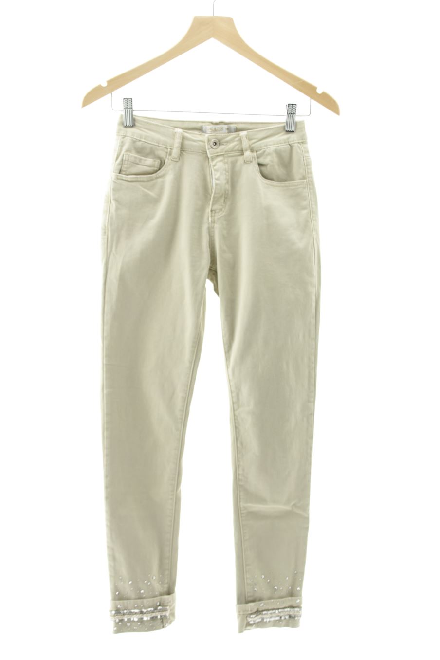 Jeans Zac & Zoe de la taille 36, de couleur beige de denim