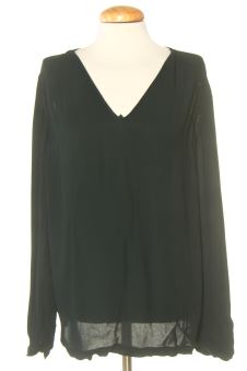 Blusa de manga larga L Massimo Dutti
