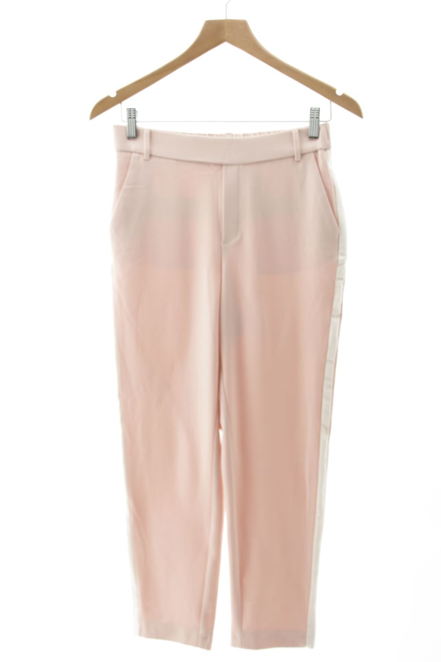 Pantalon Casual Trafaluc de la taille XS, de couleur rose