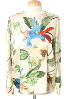 Blusa de manga larga XS Zara