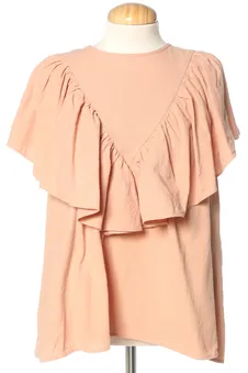 Blusa a maniche corte XL Zara, foto 1 di 2