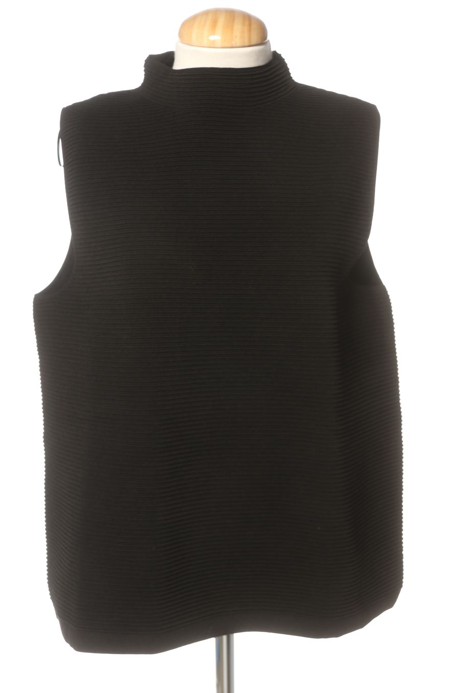 Top Adolfo Dominguez de la taille L, de couleur noir