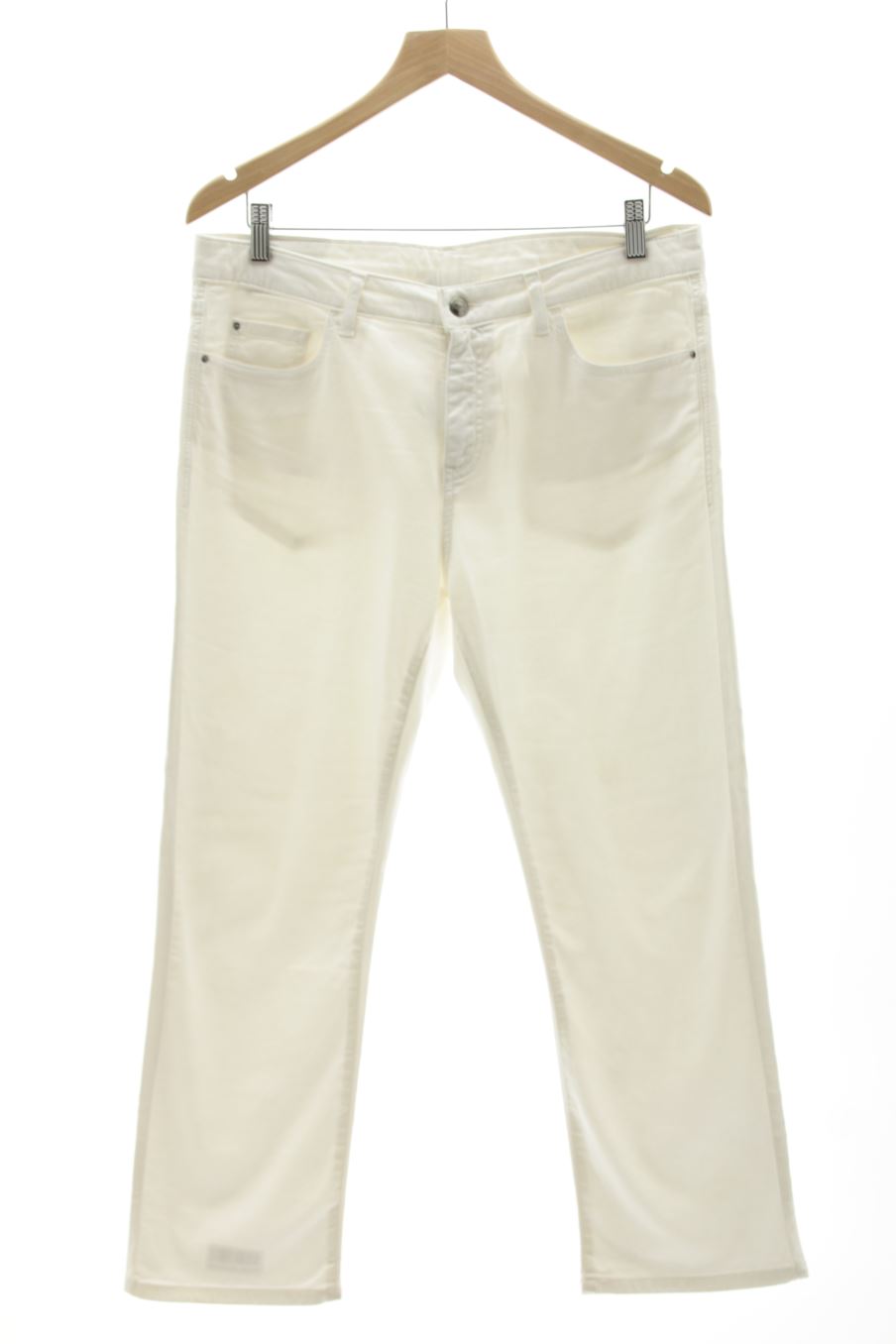 Jeans Emporio Armani de la taille 40, de couleur blanc de denim