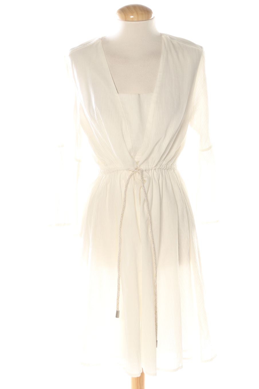 Robe casual Lola Espeleta de la taille 36, de couleur blanc