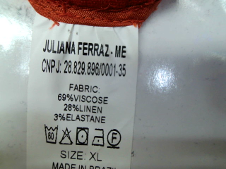 Pantalones cortos de DIVNI Sao Paulo de la talla XL, de color rojo