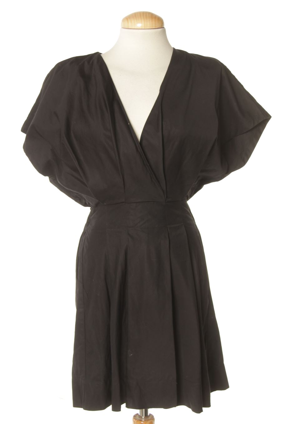 Vestido casual de Zara de la talla XS, de color negro