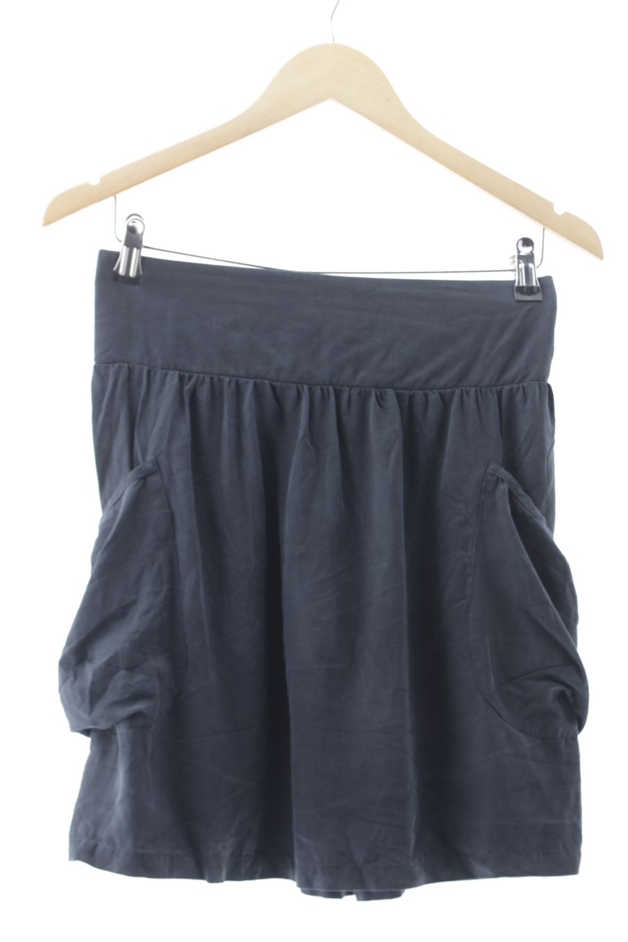 Jupe Zara de la taille L, de couleur bleu marine