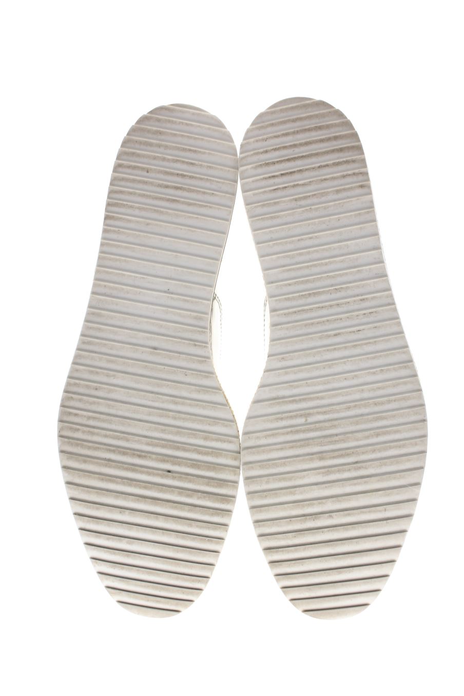 Plataformas de Zara de la talla 41, de color plateado de