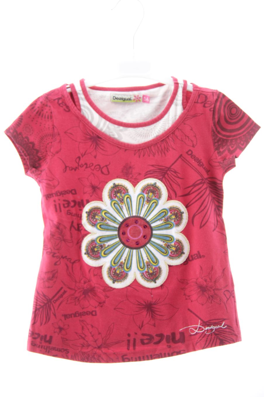 gebraucht Desigual Kurzärmeliges T-Shirt Größe 110