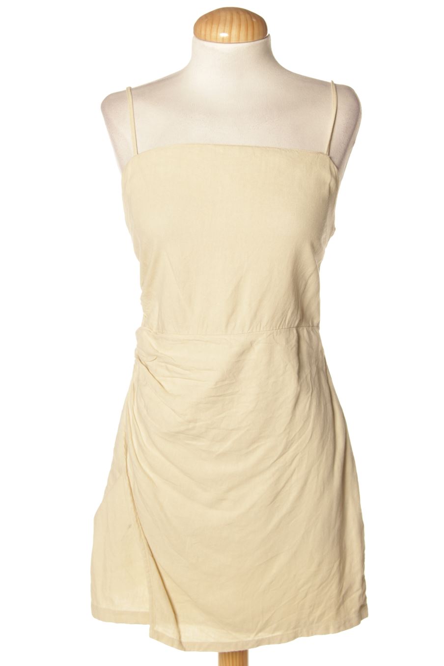 Robe casual Zara de la taille M, de couleur beige