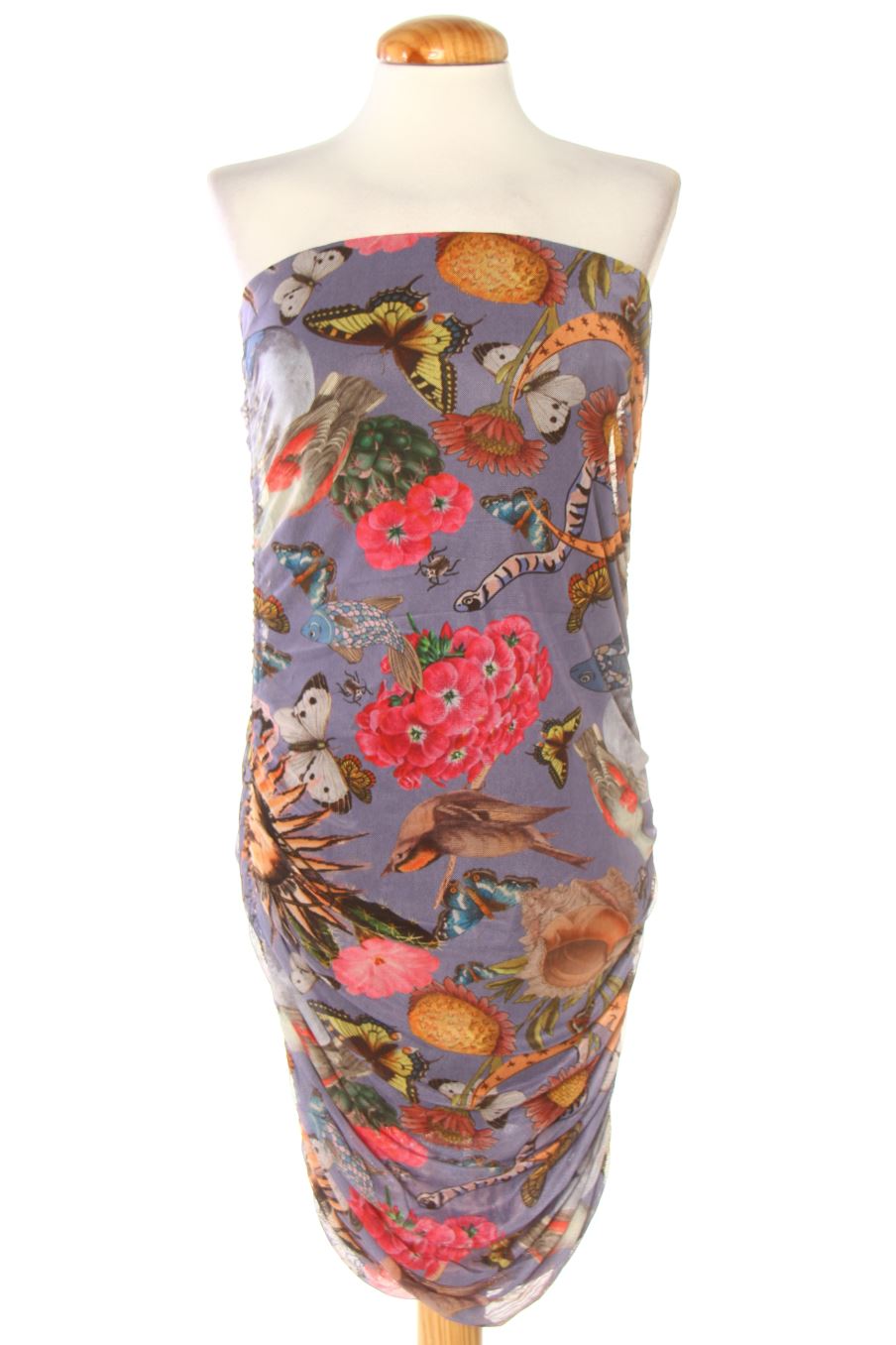 Aufwändiges Kleid von Desigual Größe M, Farbe Aufdruck, für