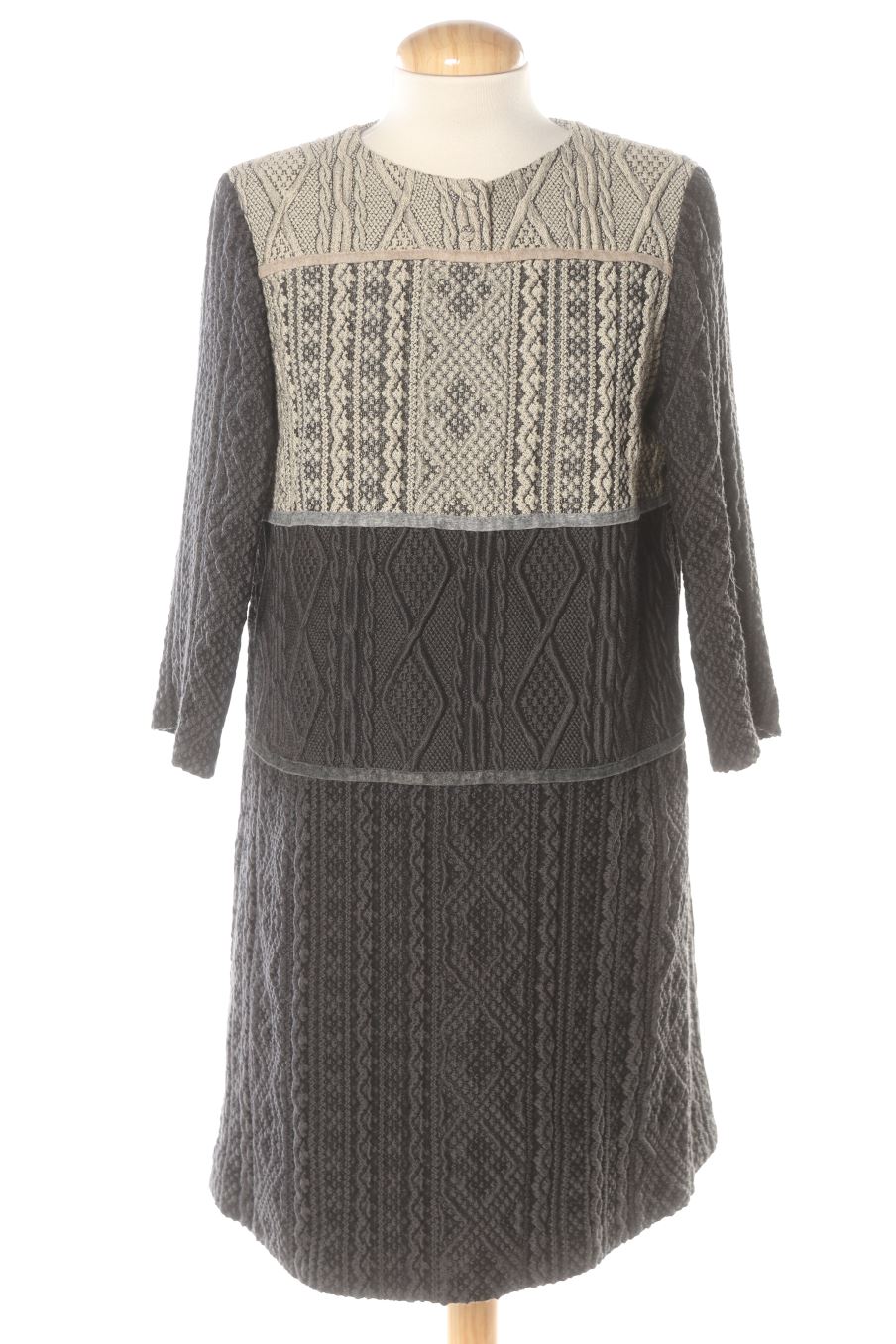 Vestito casual de Ailanto de la talla 40, de color grigio