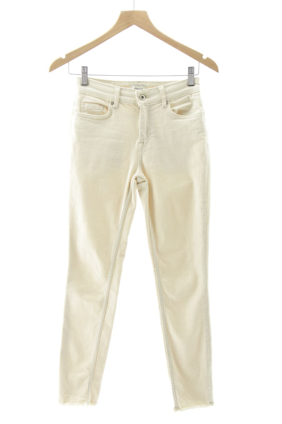 Jeans de Only de la talla S, de color beige