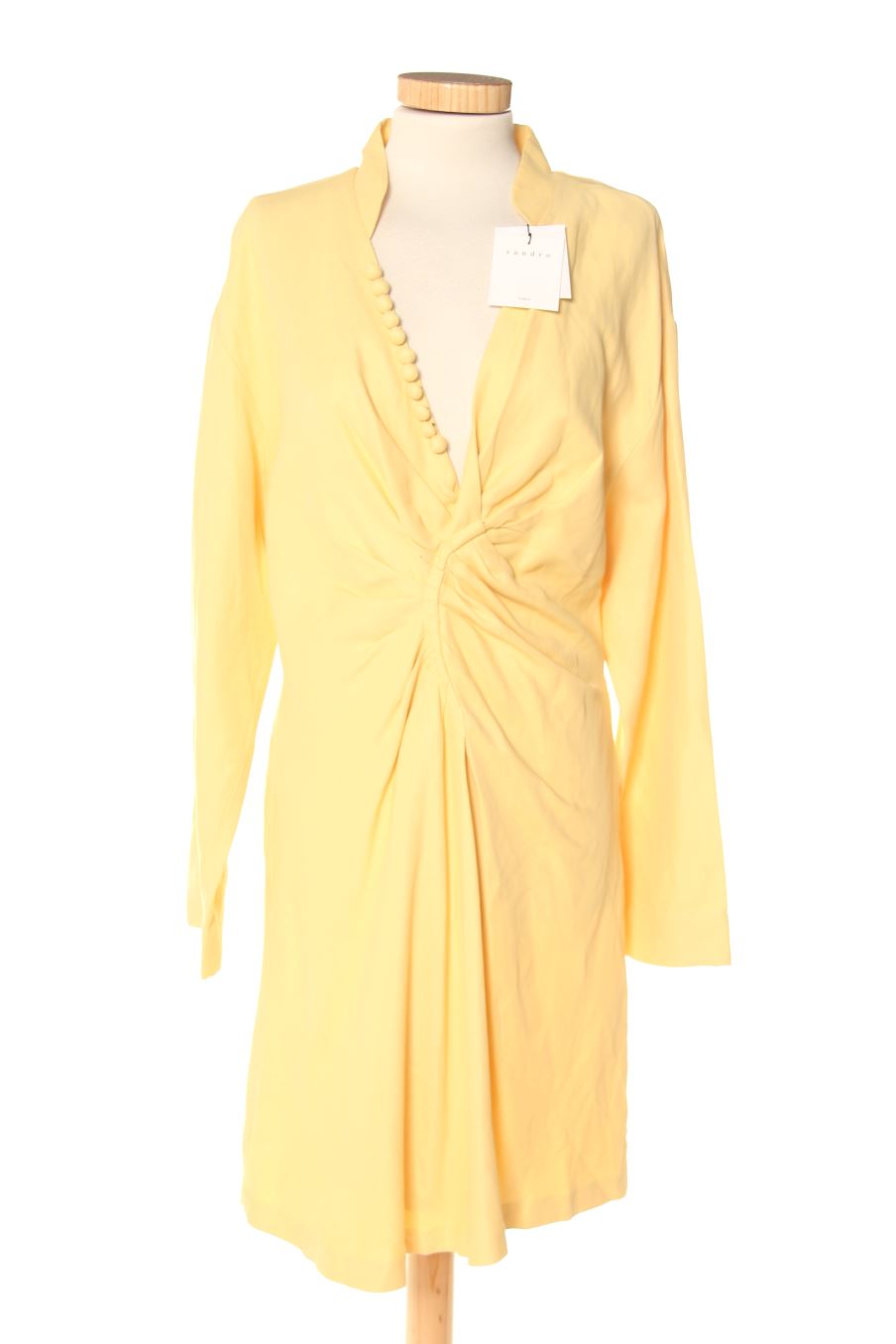 Robe jaune sandro online
