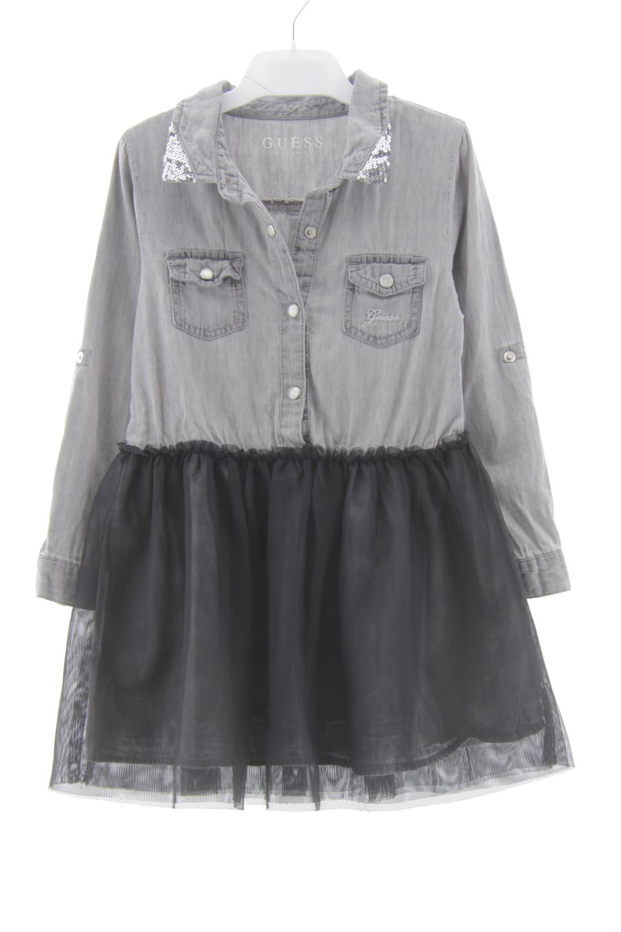 Robe casual Guess de la taille 4 ans de denim de seconde main
