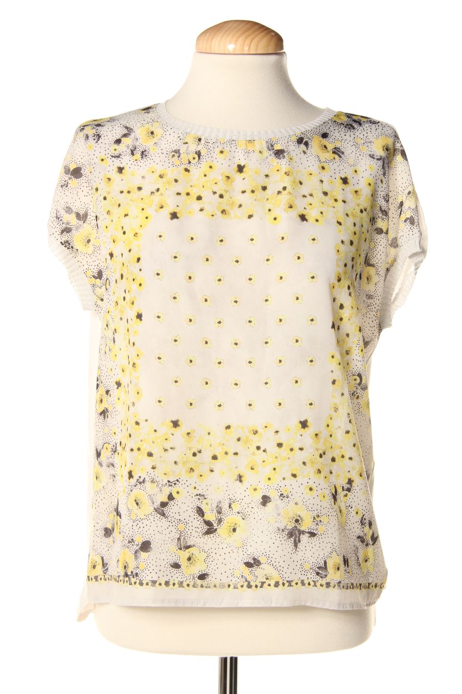 Blusa de manga corta de Promod de la talla S, de color estampado