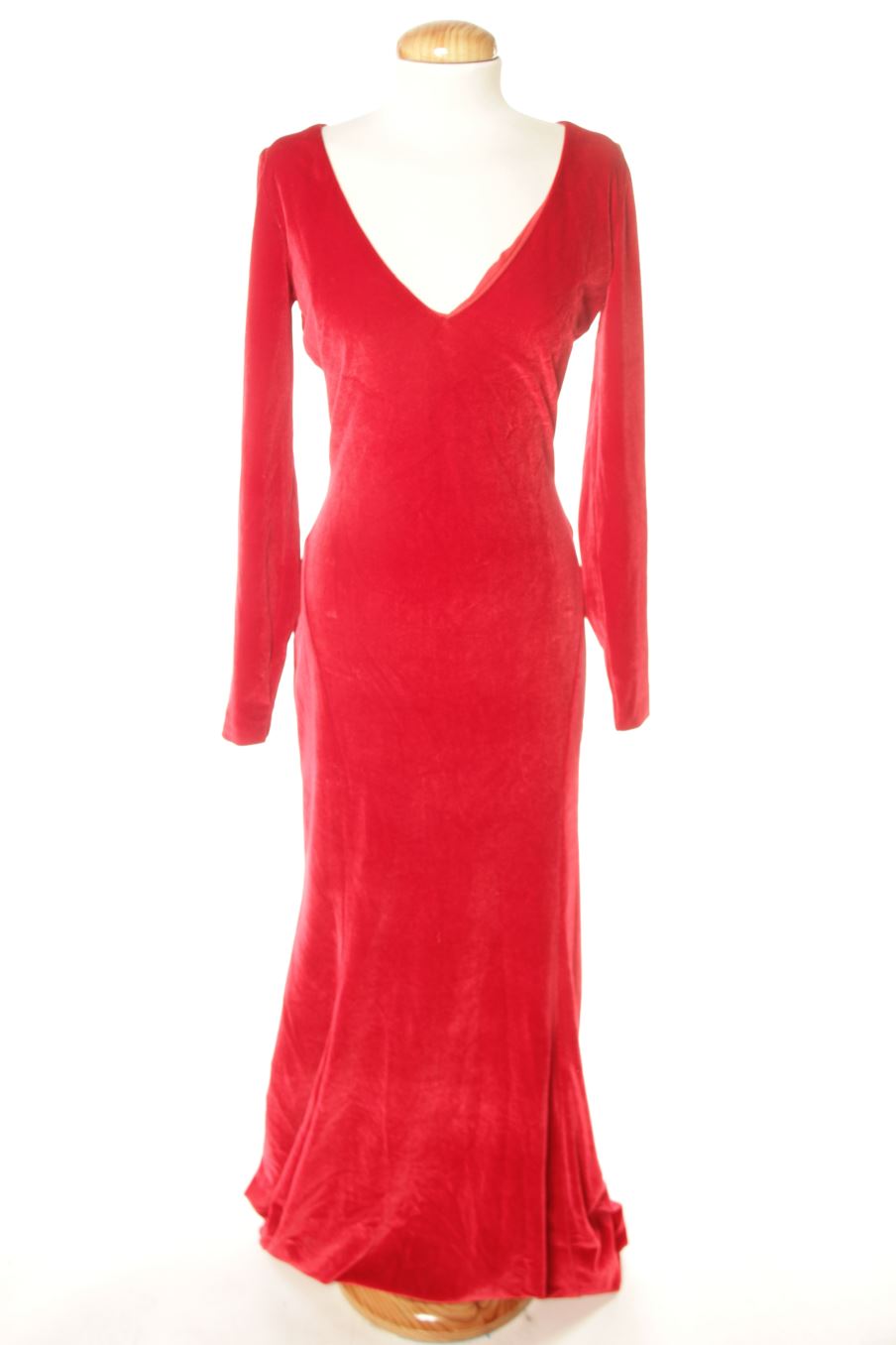 Robe MISURA COSTURA de la taille 38, de couleur rouge de velours