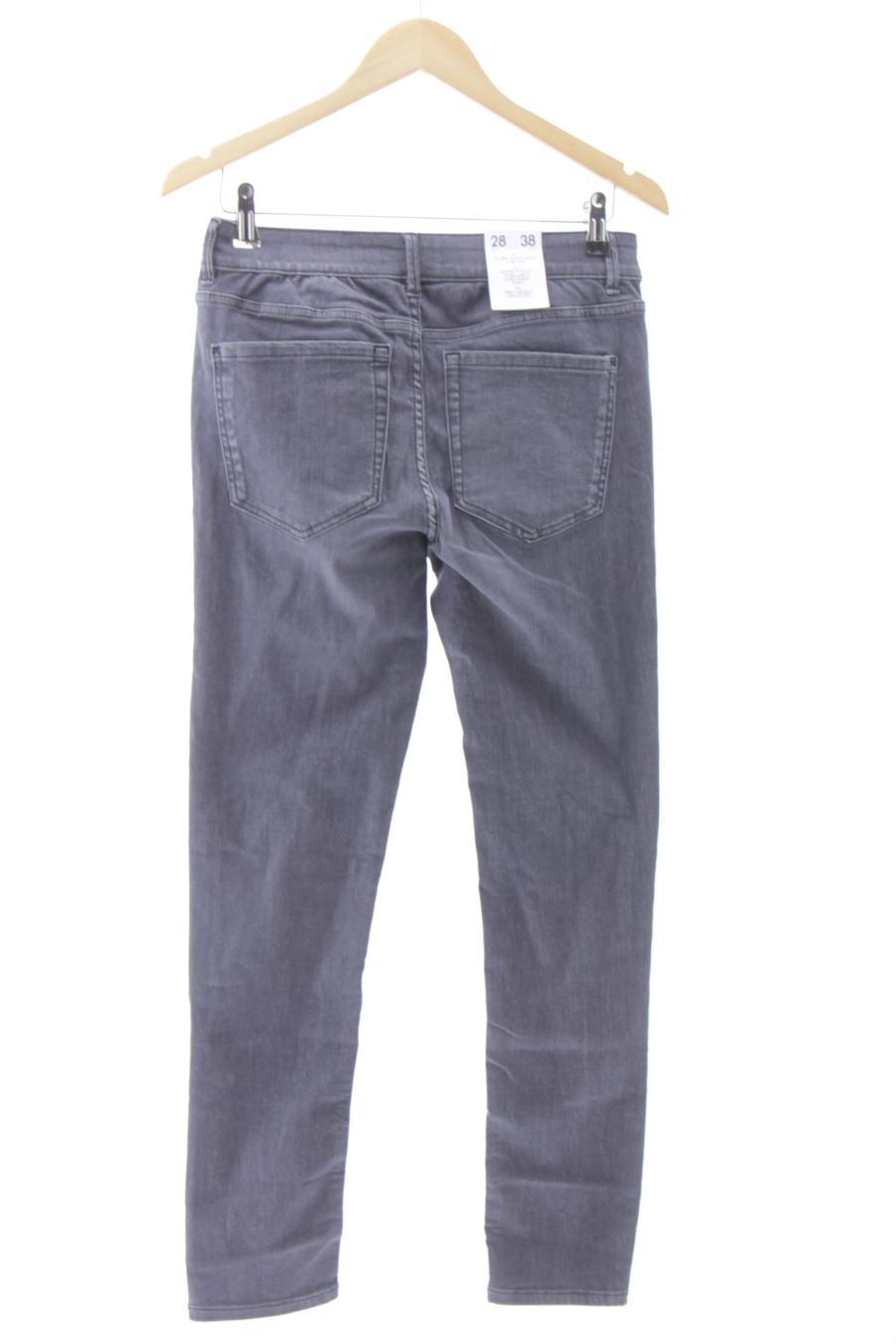 Jeans Sfera de la taille 38, de couleur gris de denim