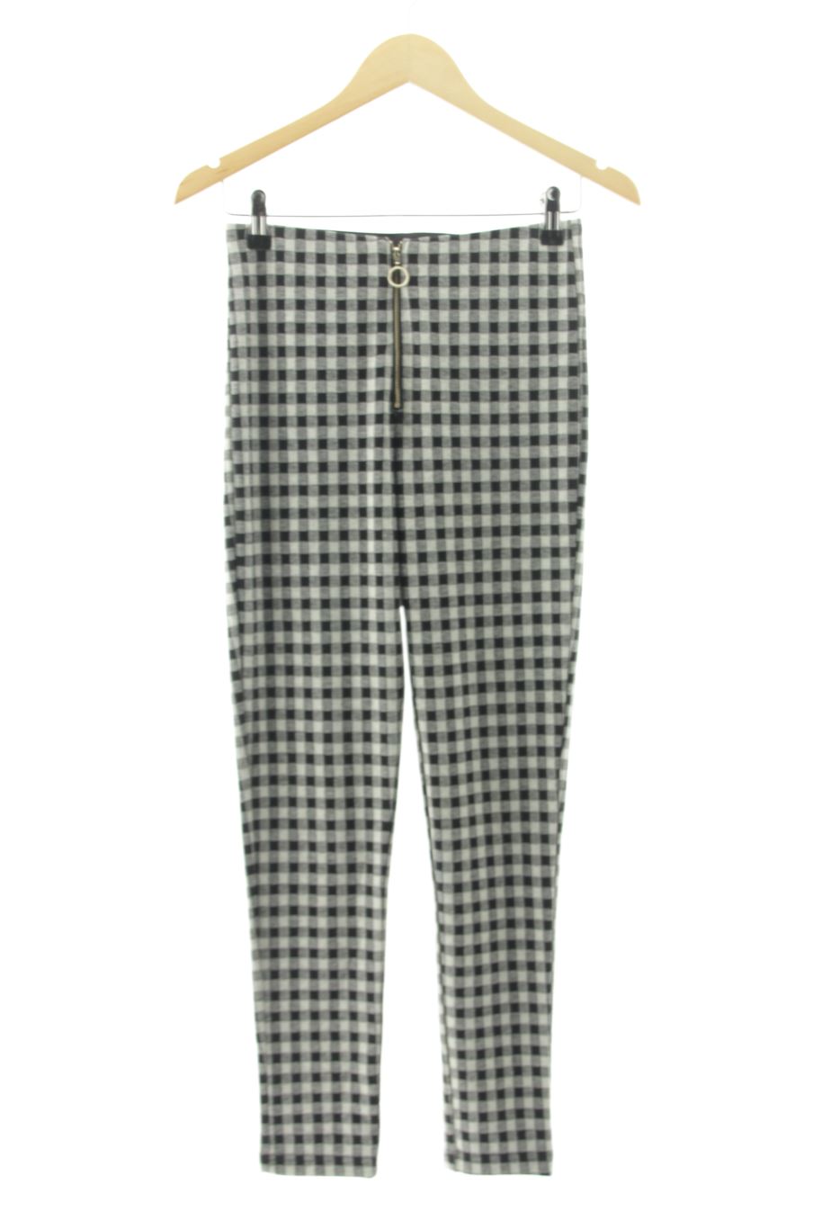 Pantaloni casual de Zara de la talla M, de color quadri
