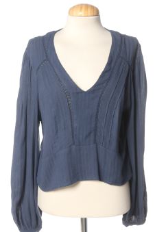 Blusa a maniche lunghe M Mango