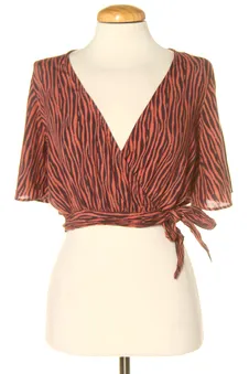 Blouse à manches courtes S Nicoli, photo 1 sur 2
