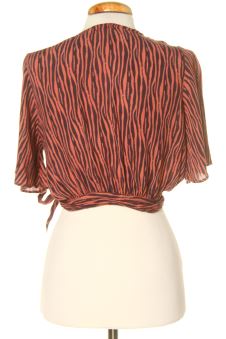Blouse à manches courtes S Nicoli