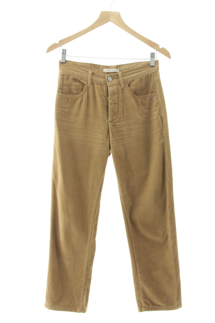 Pantaloni casual de Pull & Bear de la talla 34, de color marrone