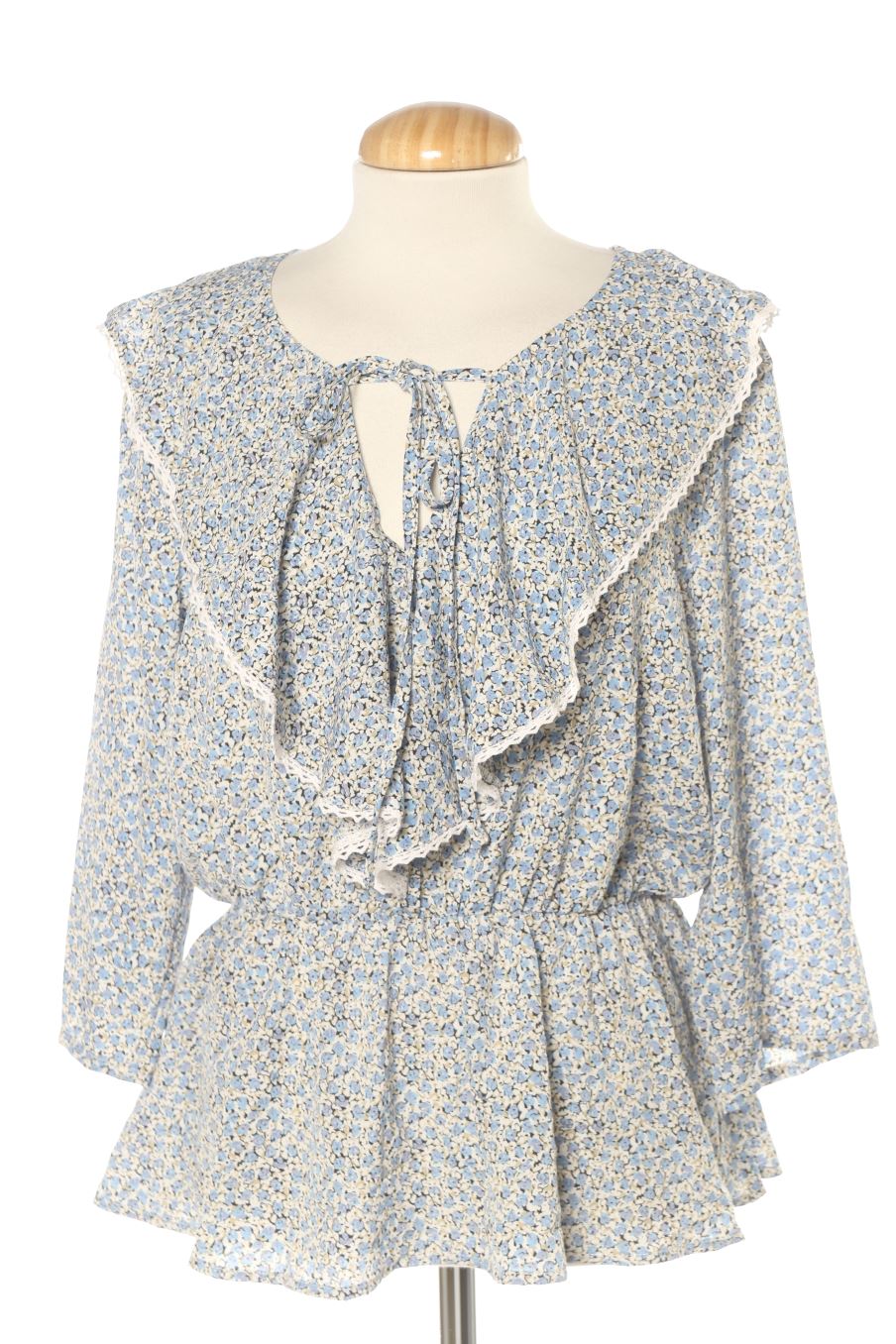 Blouse à manches longues LE CHIC WM de la taille S, de couleur fleurs