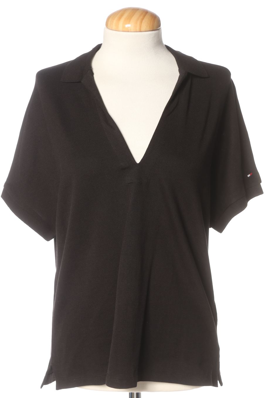 Polo de Tommy Hilfiger de la talla S, de color negro