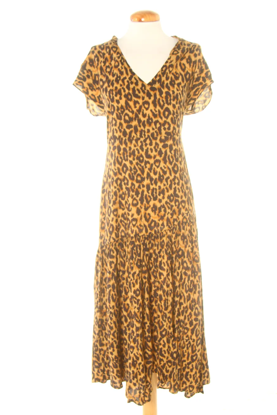 Robe de jour Zara de la taille XS, de couleur animal print
