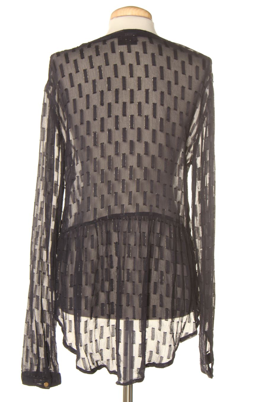 Blouse à manches longues Vila de la taille S, de couleur bleu marine
