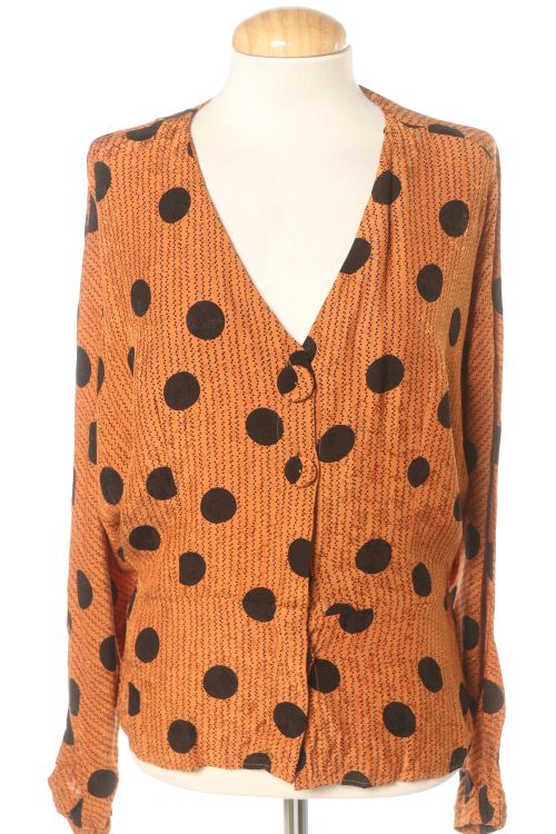 Blusa a maniche lunghe