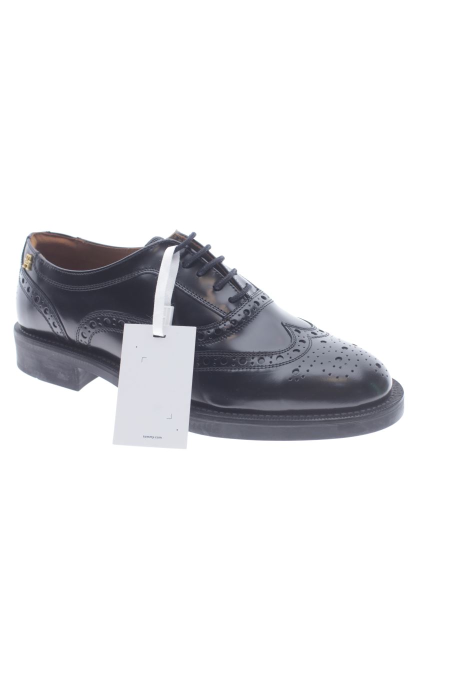 Chaussures plates de Tommy Hilfiger de la taille 41, de couleur noir de