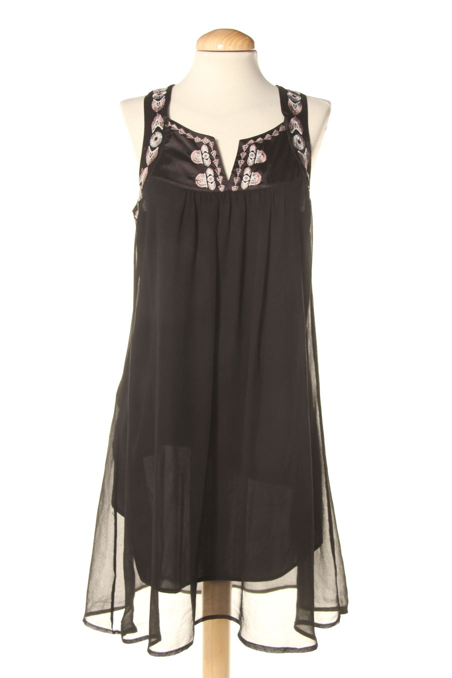Vestido casual de An'ge de la talla S, de color negro