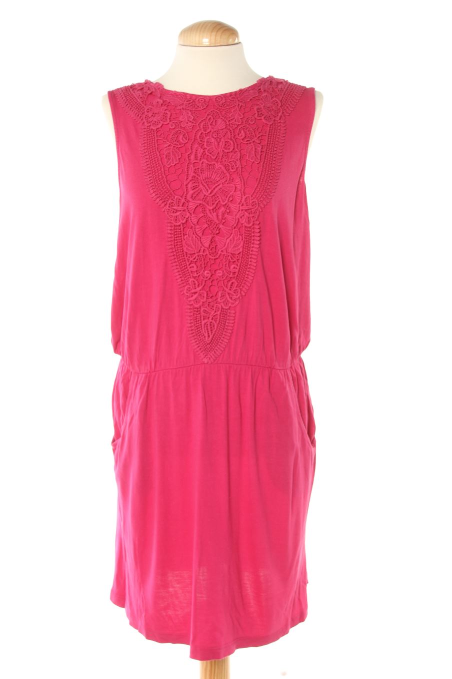Robe casual Vila de la taille M, de couleur rose