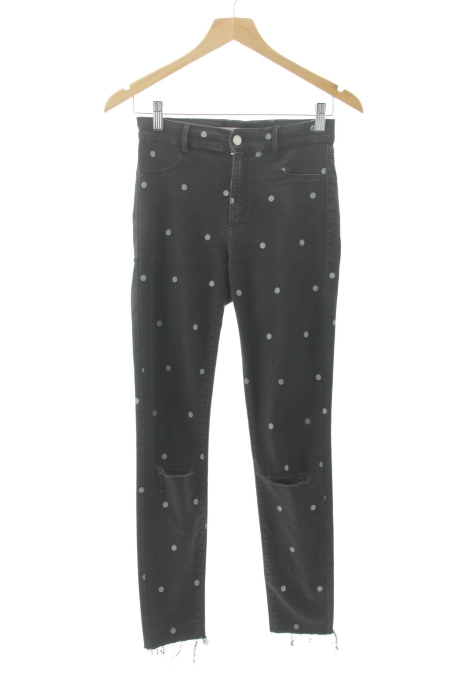 Jeans Trafaluc de la taille 38, de couleur noir