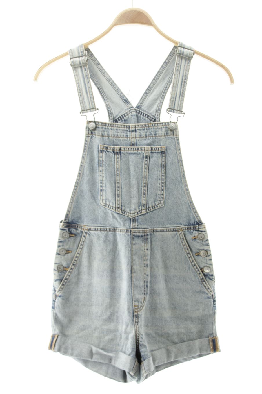Combinaisons H&M de la taille 34, de couleur bleu de denim