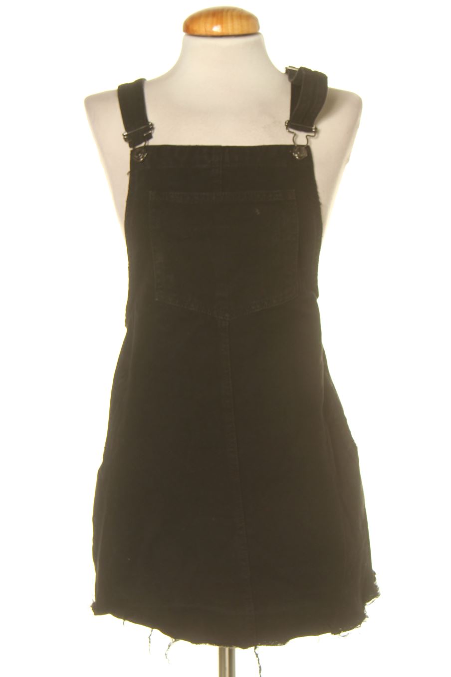 Robe casual Pull & Bear de la taille S, de couleur noir de denim