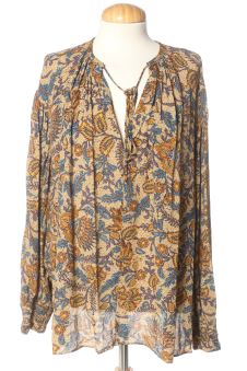 Blusa a maniche lunghe L Massimo Dutti, foto 1 di 2