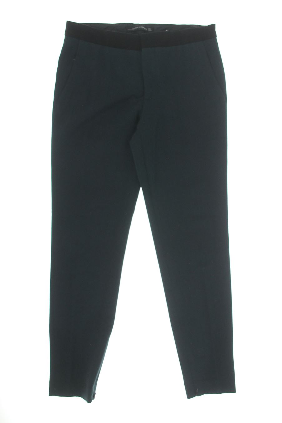 Pantaloni de Zara de la talla S, de color verde