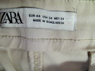 Pantalones de Zara de la talla 44