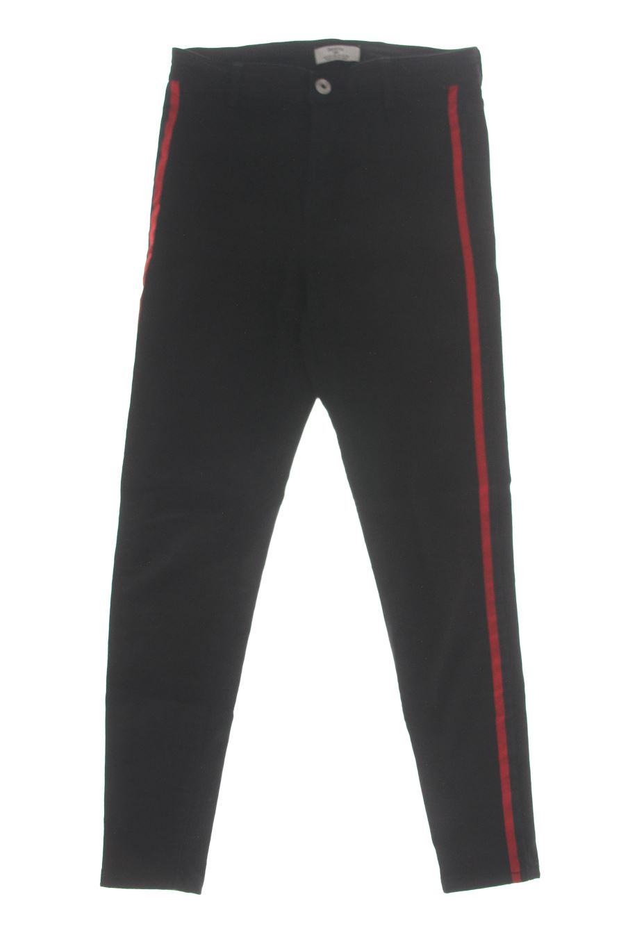 Vaqueros de Bershka de la talla 38, de color negro de ropa vaquera