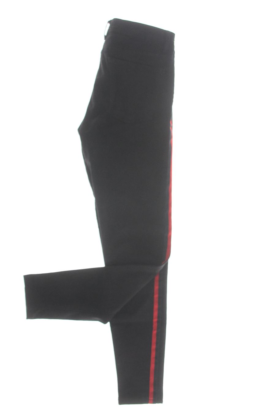 Vaqueros de Bershka de la talla 38, de color negro de ropa vaquera