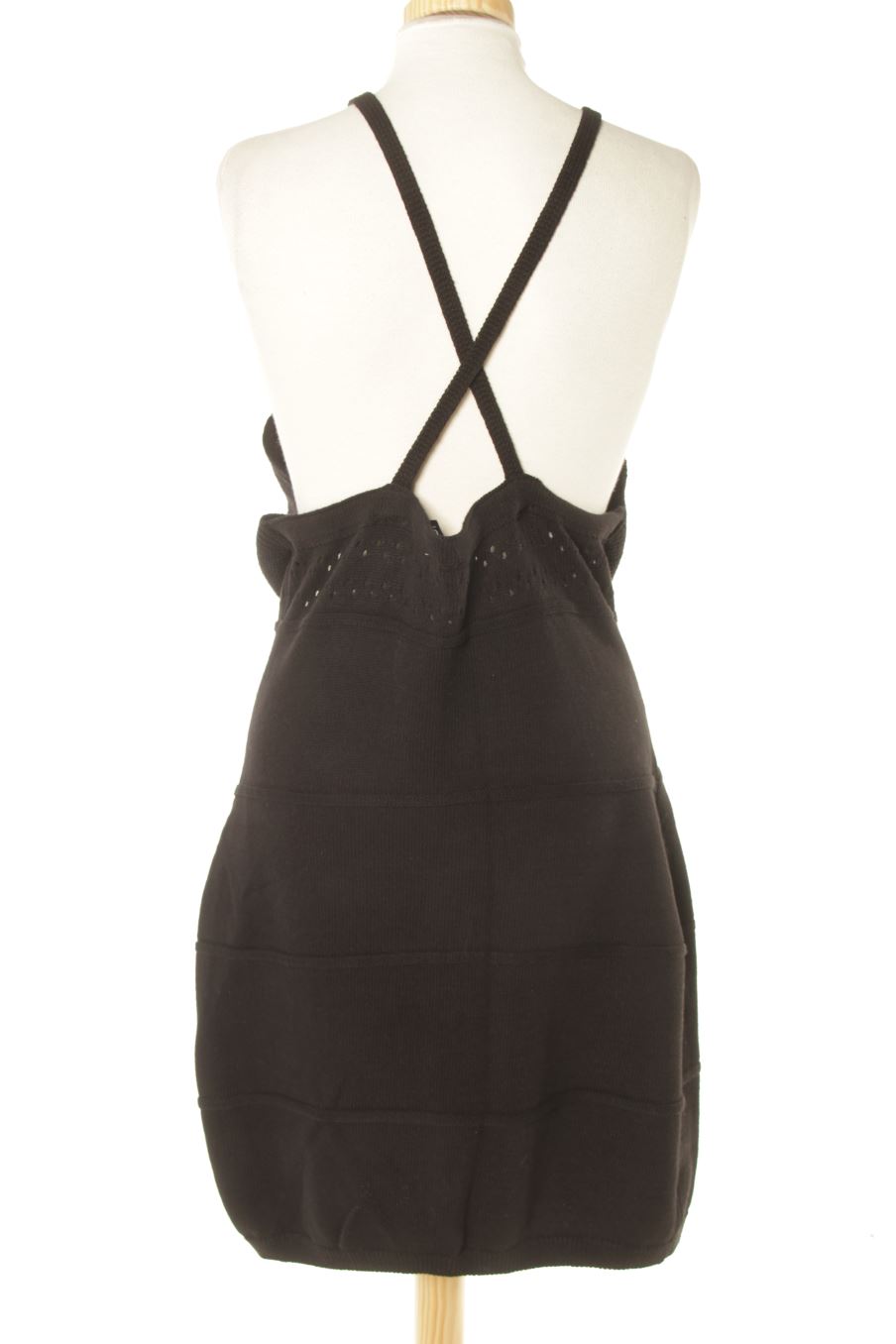 Robe casual H&M de la taille XL, de couleur noir